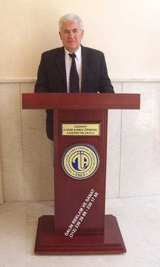KÜRSÜ VENGE RENGİ İLAVE LEVHALI