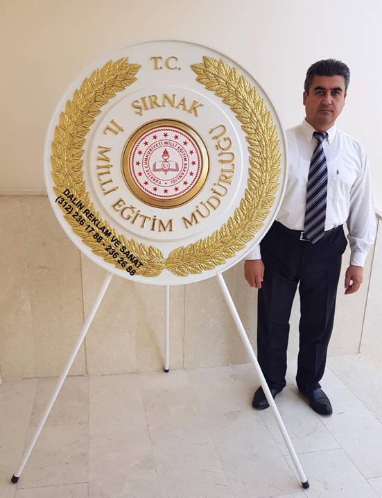 M�LL� E��T�M M�D�RL��� �ELENK KABARTMA BEYAZ METAL �ELENK �APRAZ YAPRAKLI �IRNAK �L M�LL� E��T�M M�D�RL���